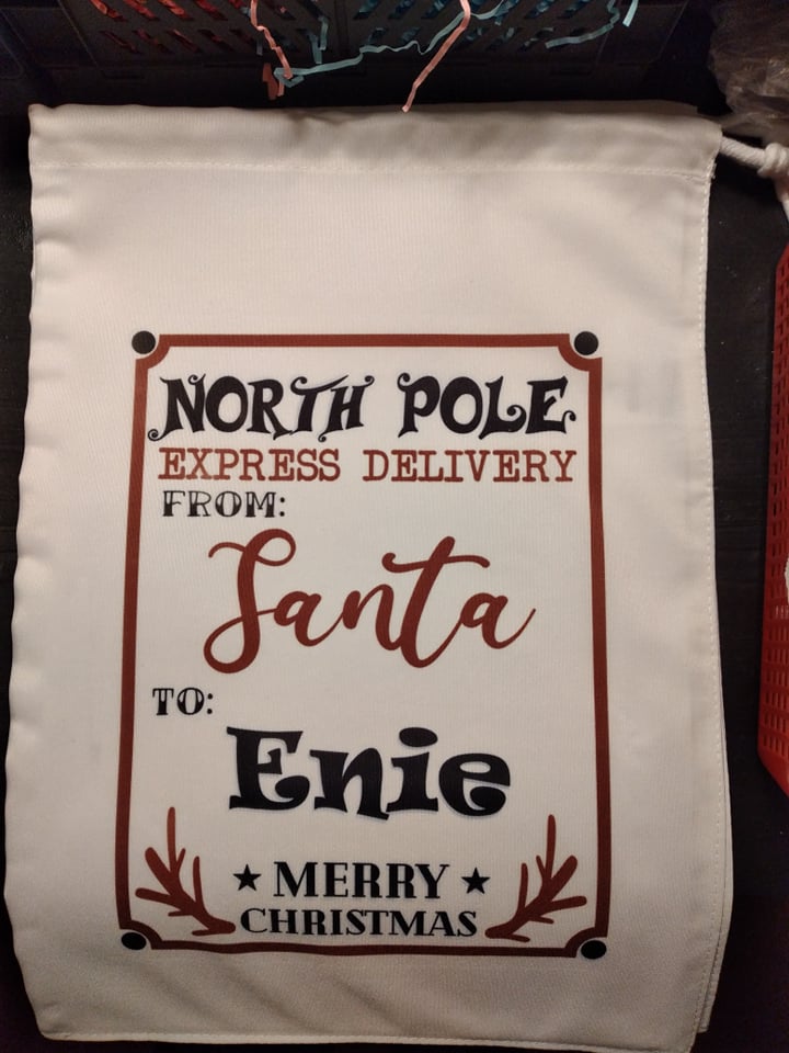Weihnachtssack personalisiert verschiedne Motive Kinder Geschenk Weihnachten befüllt oder unbefüllt