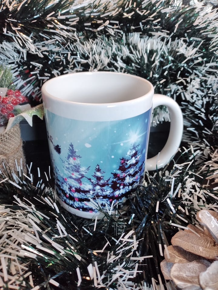 Tasse Weihnachtslandschaft Winterzauber Geschenk