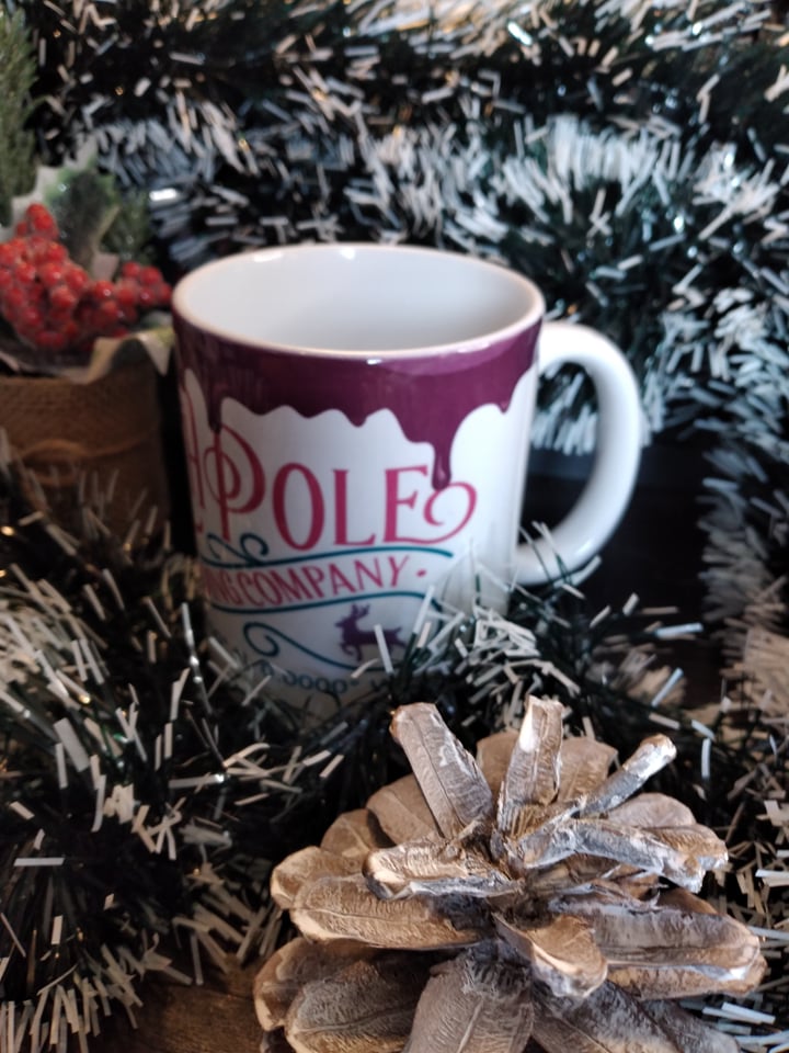 Weihnachtstasse Nordpol Schokolade