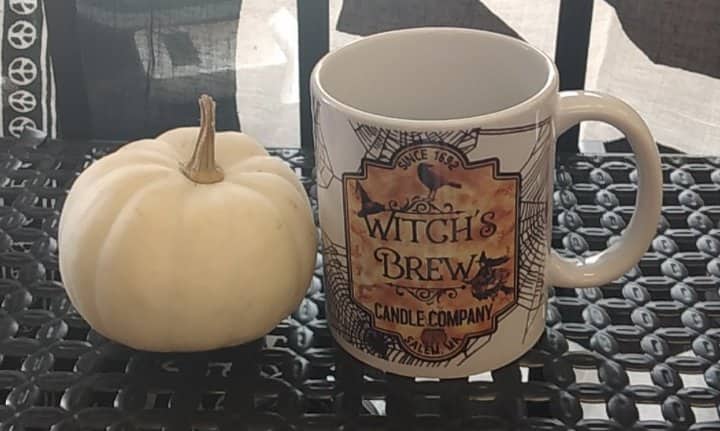 Tasse Mug Witches Brew Spinnenweben Geschenk Halloween