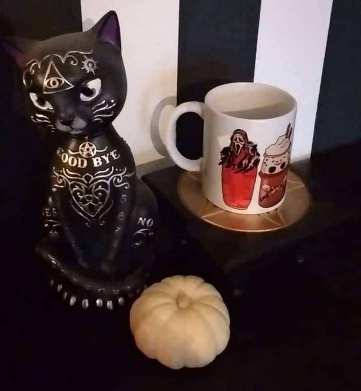 Tasse Herbst Serienkiller Halloween Getränke