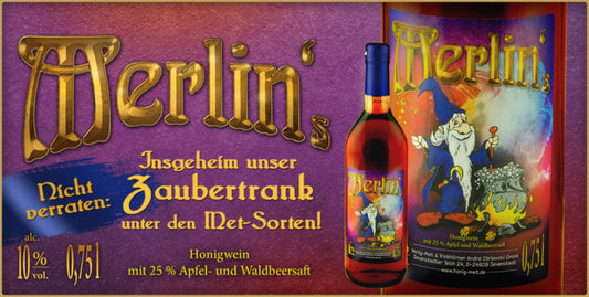 "Merlins" Waldbeer-Apfel Met