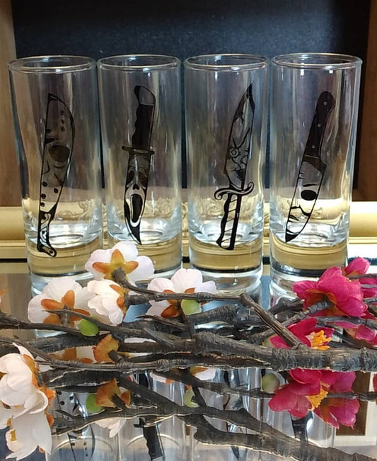 Horror Schnapsglas Serienkiller