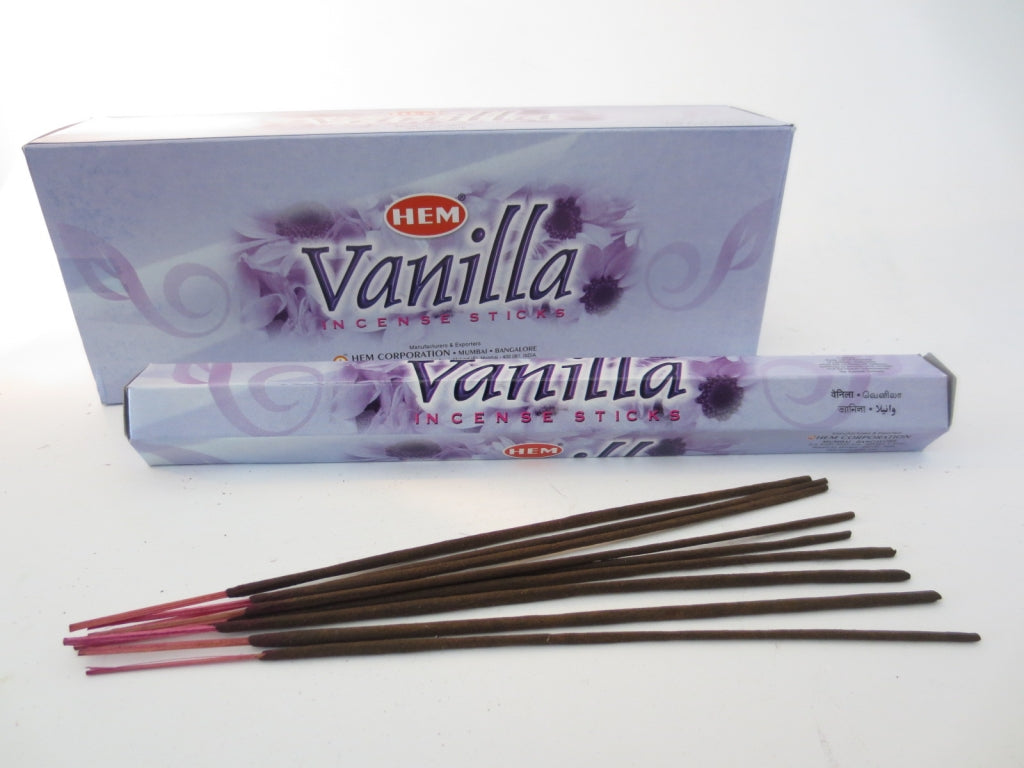 HEM Vanille 20 Räucherstäbchen