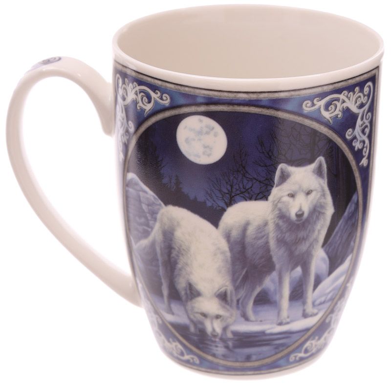 Lisa Parker Tasse - Winter Krieger Wölfe