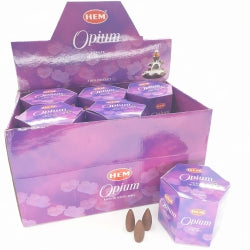 HEM Rückflusskegel Opium 40 Räucherkegel
