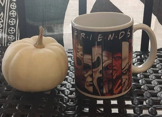 Tasse mit Horrorfreunde Mug Geschenk Halloween